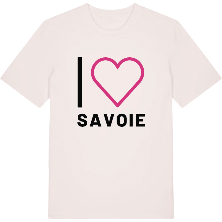 Jag älskar Savoie t-shirt stort tryck – t-shirt från PinShirt