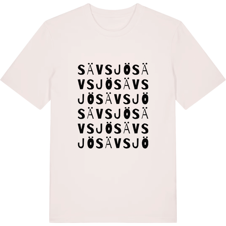Sävsjö ordlek t-shirt – t-shirt från PinShirt