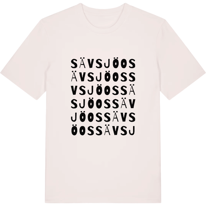 Sävsjöos ordlek t-shirt – t-shirt från PinShirt