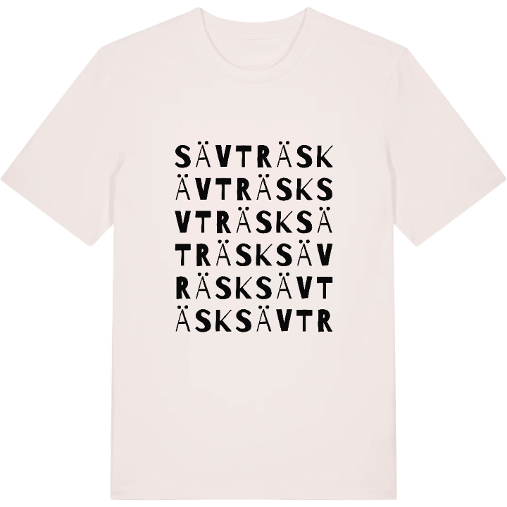 Sävträsk ordlek t-shirt – t-shirt från PinShirt