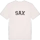Sax böjd t-shirt