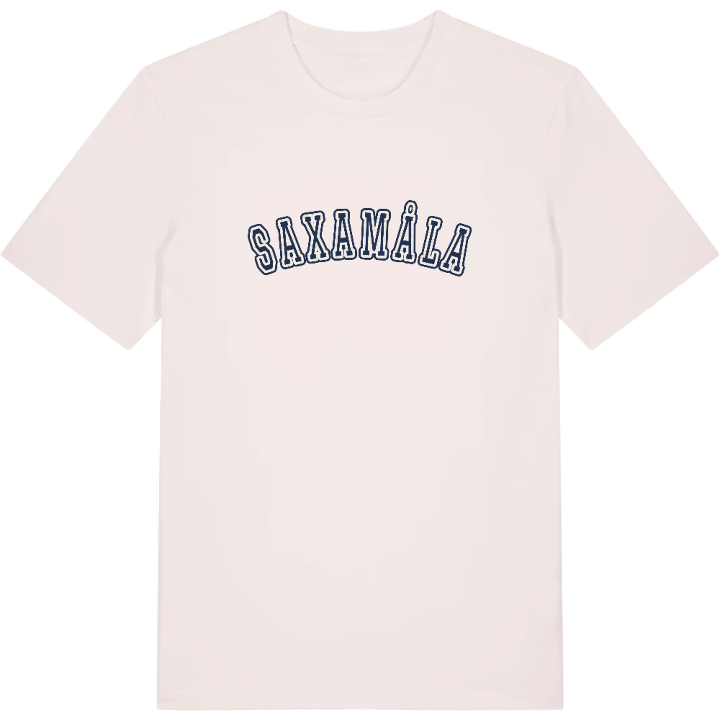 Saxamåla college t-shirt – t-shirt från PinShirt