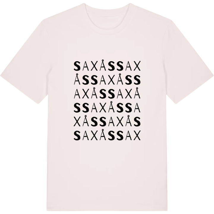 Saxås ordlek t-shirt – t-shirt från PinShirt