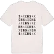 Saxen ordlek t-shirt