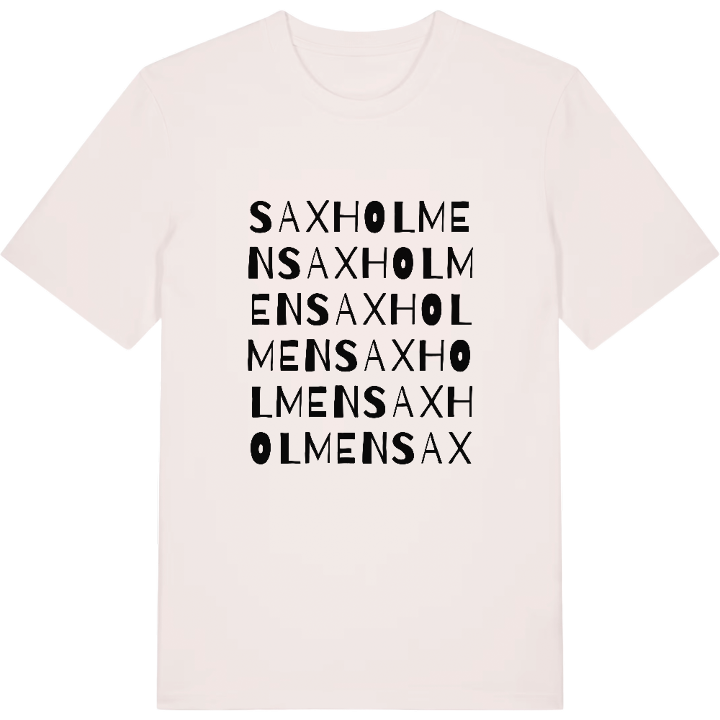 Saxholmen ordlek t-shirt – t-shirt från PinShirt