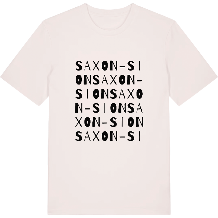 Saxon-Sion ordlek t-shirt – t-shirt från PinShirt