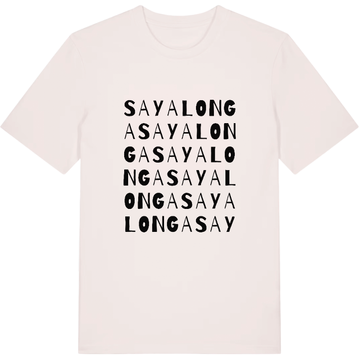 Sayalonga ordlek t-shirt – t-shirt från PinShirt