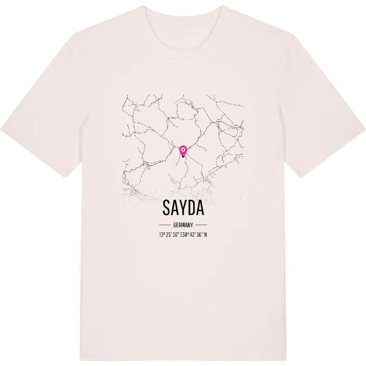 Sayda karta t-shirt – t-shirt från PinShirt