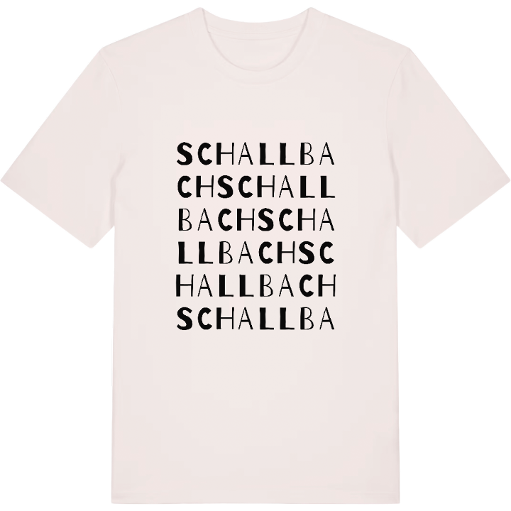 Schallbach ordlek t-shirt – t-shirt från PinShirt