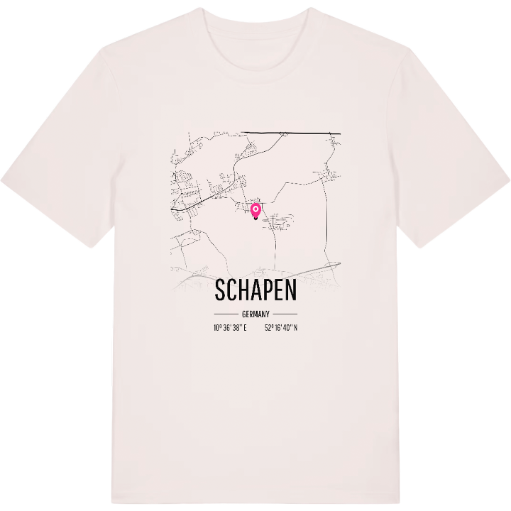 Schapen karta t-shirt – t-shirt från PinShirt