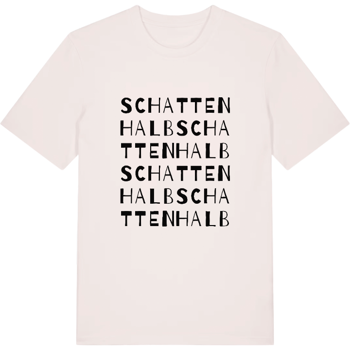 Schattenhalb ordlek t-shirt – t-shirt från PinShirt