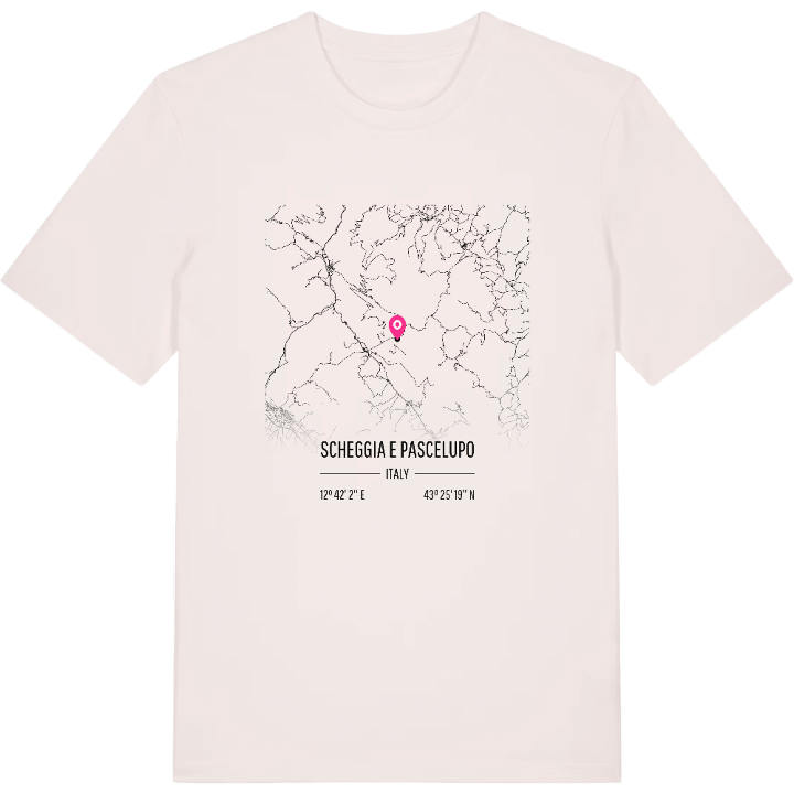 Scheggia e Pascelupo karta t-shirt – t-shirt från PinShirt