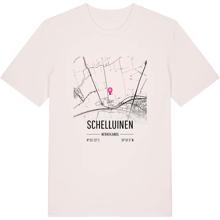 Schelluinen karta t-shirt – t-shirt från PinShirt