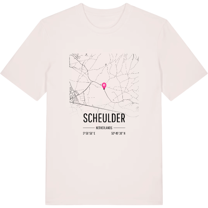 Scheulder karta t-shirt – t-shirt från PinShirt