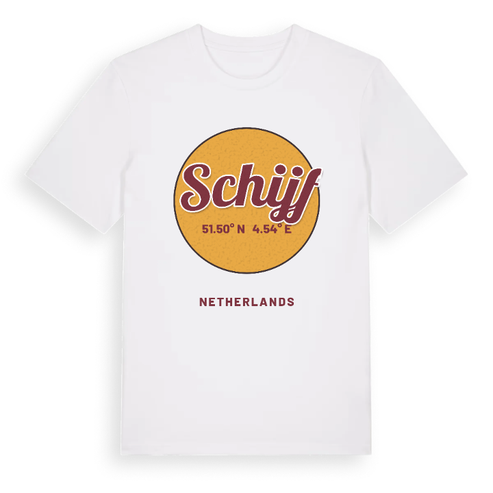 Schijf cirkel t-shirt – t-shirt från PinShirt