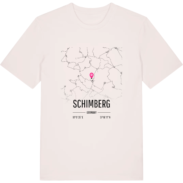 Schimberg karta t-shirt – t-shirt från PinShirt