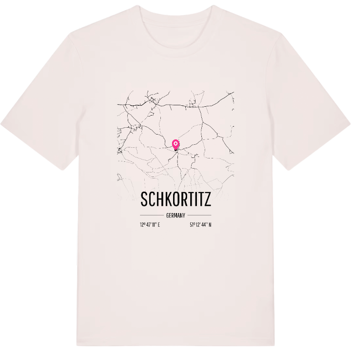 Schkortitz karta t-shirt – t-shirt från PinShirt