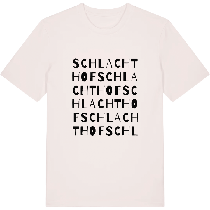 Schlachthof ordlek t-shirt – t-shirt från PinShirt