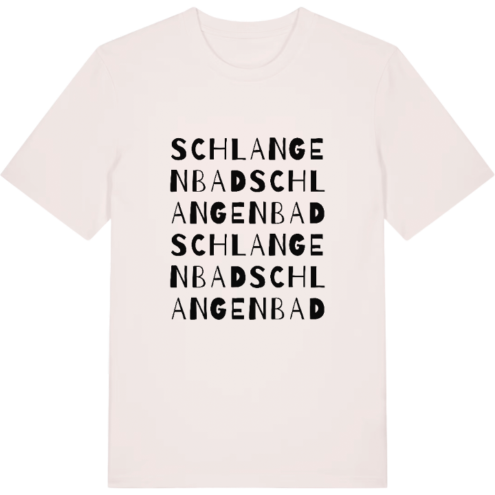 Schlangenbad ordlek t-shirt – t-shirt från PinShirt