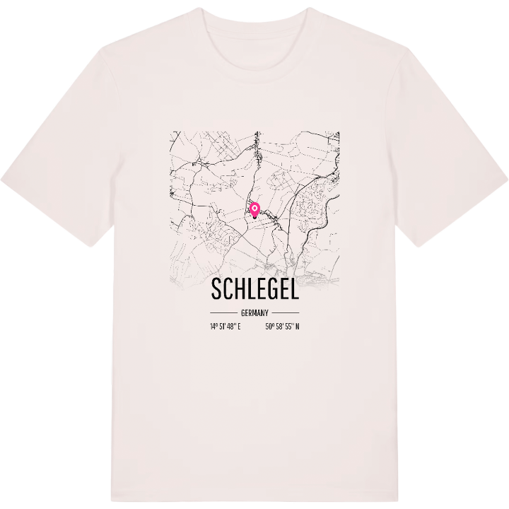 Schlegel karta t-shirt – t-shirt från PinShirt