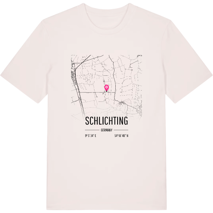 Schlichting karta t-shirt – t-shirt från PinShirt