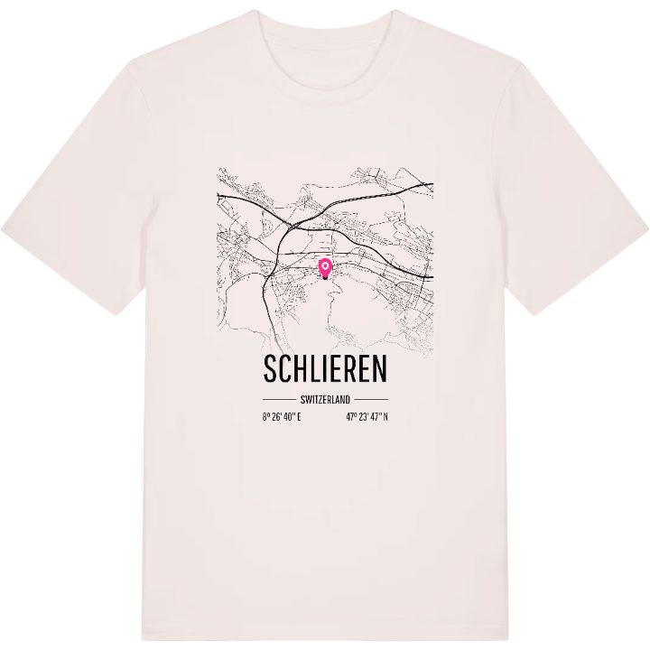 Schlieren karta t-shirt – t-shirt från PinShirt