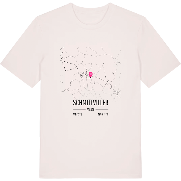 Schmittviller karta t-shirt – t-shirt från PinShirt