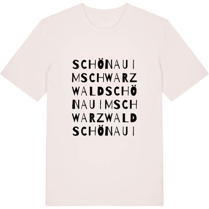 Schönau im Schwarzwald ordlek t-shirt – t-shirt från PinShirt