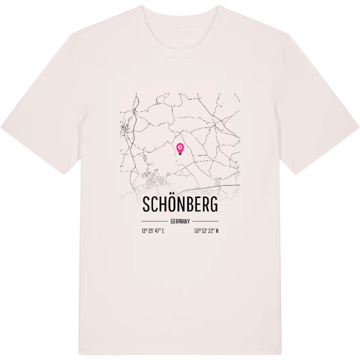 Schönberg karta t-shirt – t-shirt från PinShirt