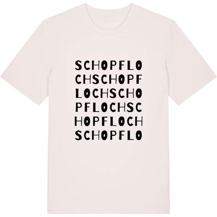 Schopfloch ordlek t-shirt – t-shirt från PinShirt