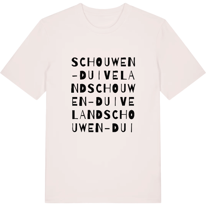 Schouwen-Duiveland ordlek t-shirt – t-shirt från PinShirt