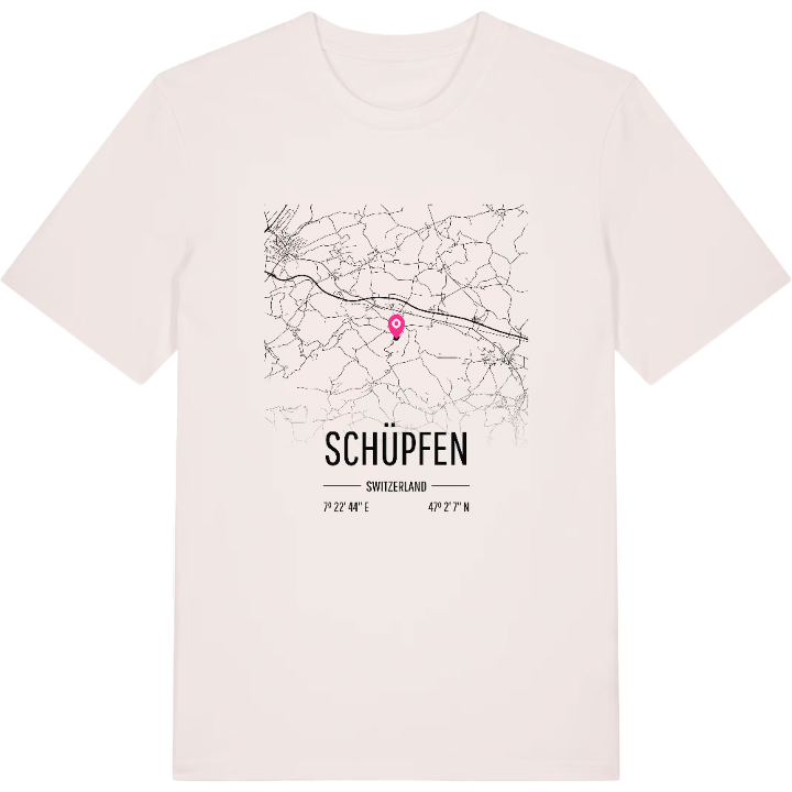 Schüpfen karta t-shirt – t-shirt från PinShirt