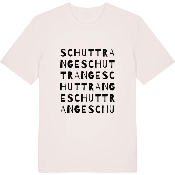 Schuttrange ordlek t-shirt – t-shirt från PinShirt