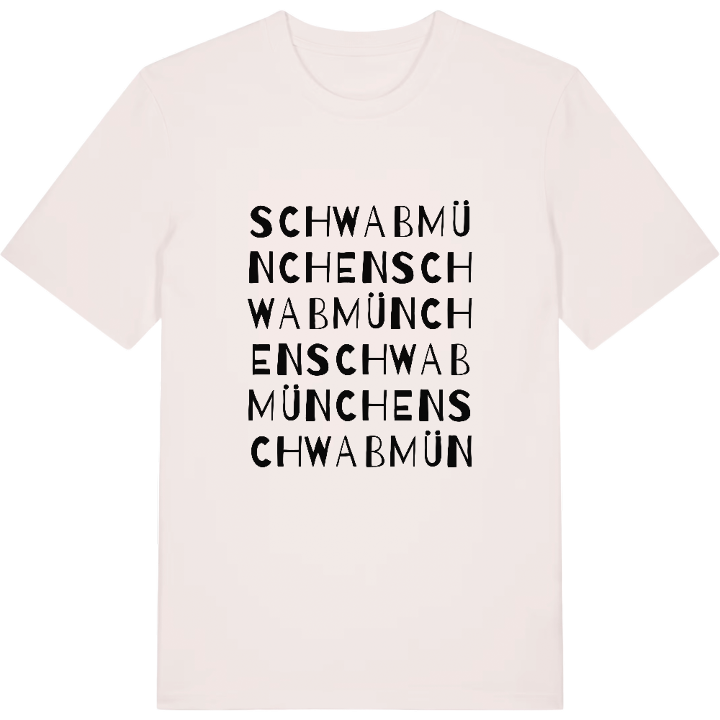 Schwabmünchen ordlek t-shirt – t-shirt från PinShirt