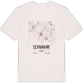 Schwarme karta t-shirt