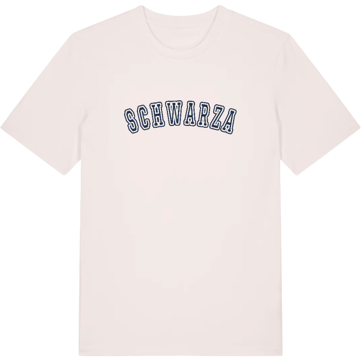Schwarza college t-shirt – t-shirt från PinShirt