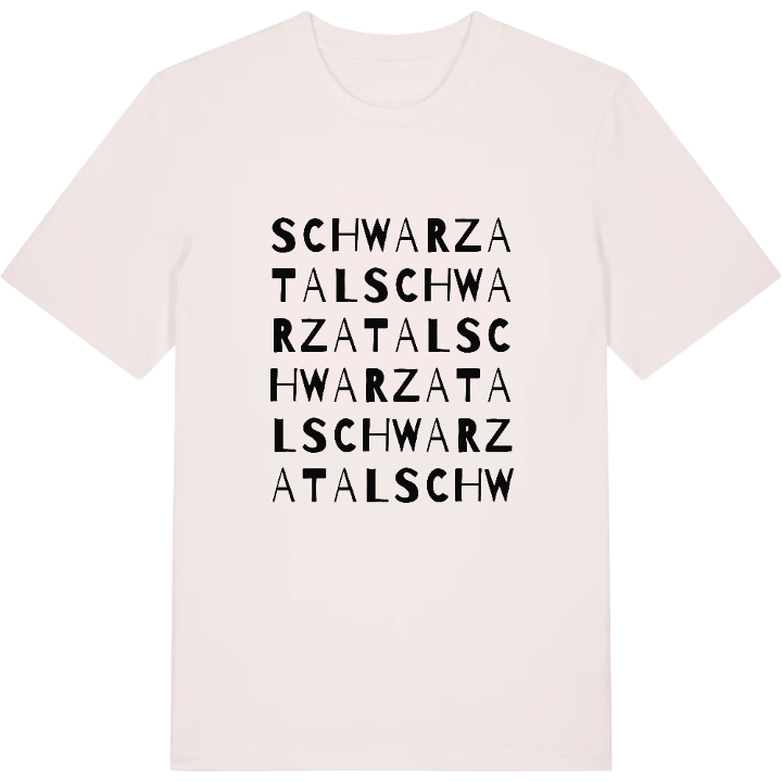Schwarzatal ordlek t-shirt – t-shirt från PinShirt