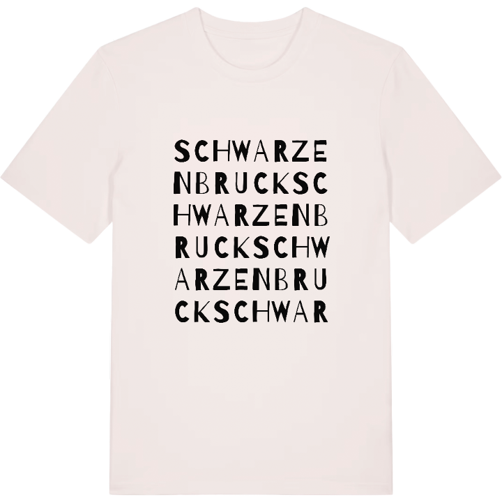 Schwarzenbruck ordlek t-shirt – t-shirt från PinShirt