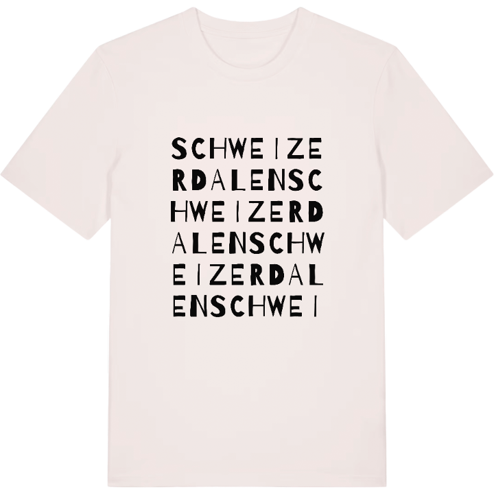 Schweizerdalen ordlek t-shirt – t-shirt från PinShirt