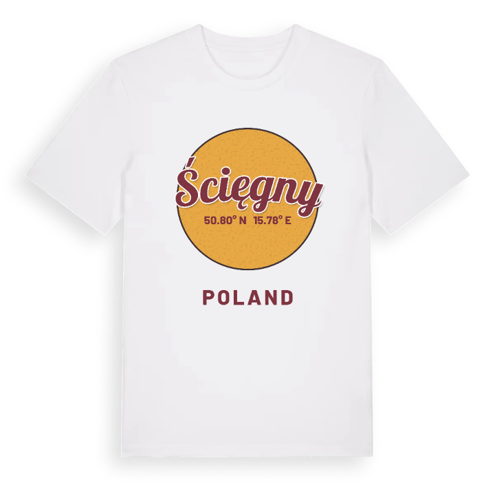 Ścięgny cirkel t-shirt – t-shirt från PinShirt