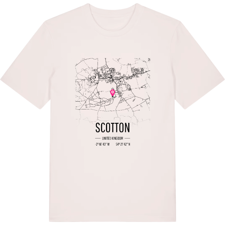 Scotton karta t-shirt – t-shirt från PinShirt