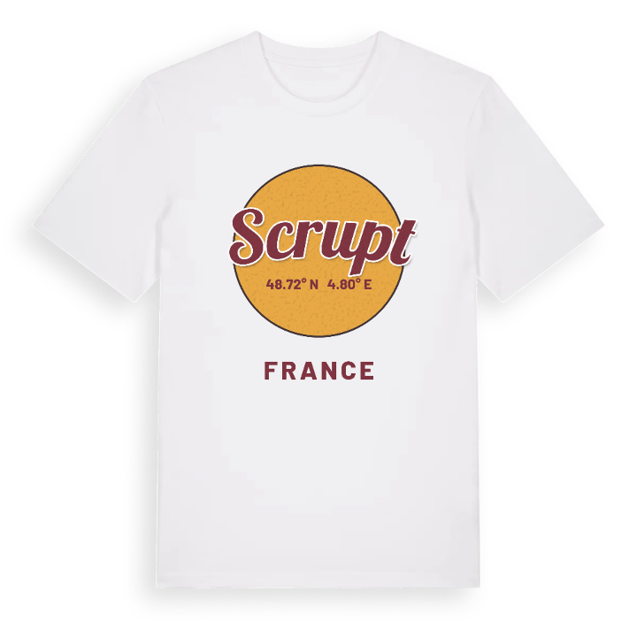 Scrupt cirkel t-shirt – t-shirt från PinShirt