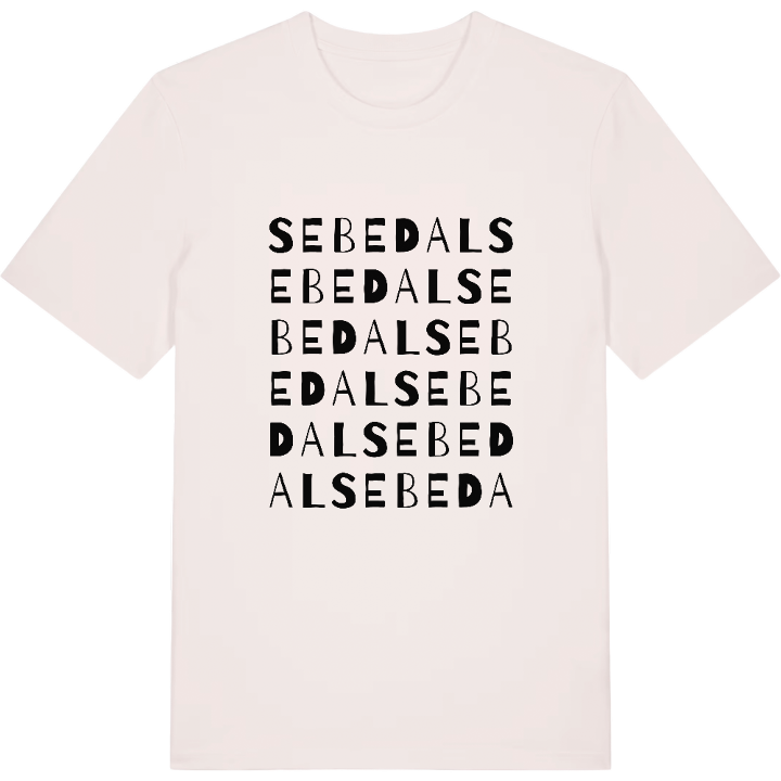Sebedal ordlek t-shirt – t-shirt från PinShirt