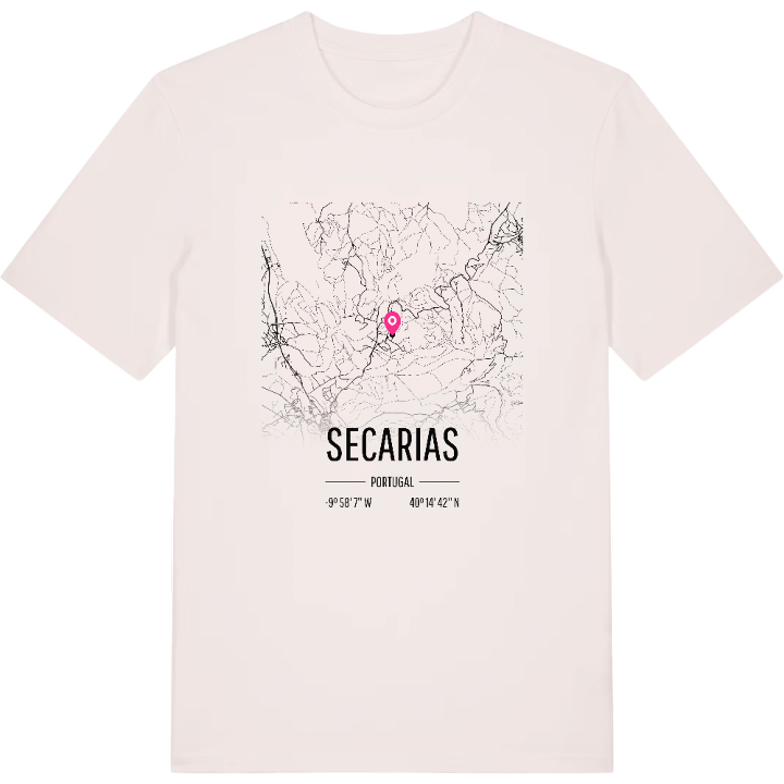 Secarias karta t-shirt – t-shirt från PinShirt