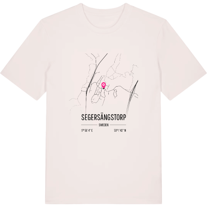 Segersängstorp karta t-shirt – t-shirt från PinShirt