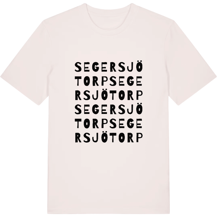 Segersjötorp ordlek t-shirt – t-shirt från PinShirt