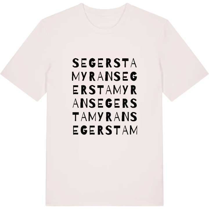 Segerstamyran ordlek t-shirt – t-shirt från PinShirt