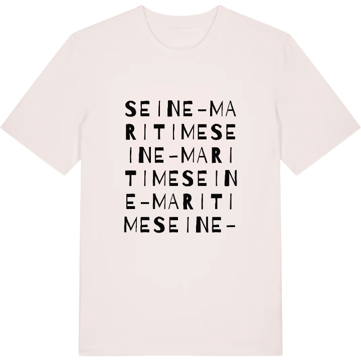 Seine-Maritime ordlek t-shirt – t-shirt från PinShirt
