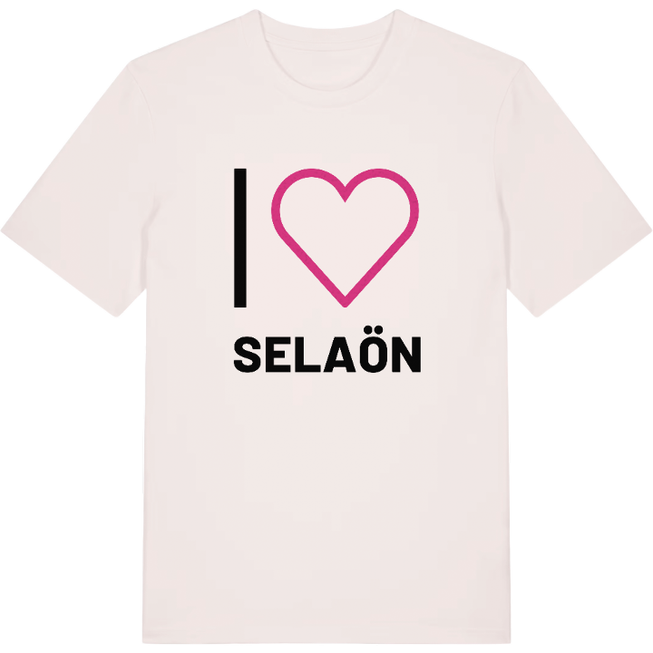 Jag älskar Selaön t-shirt stort tryck – t-shirt från PinShirt