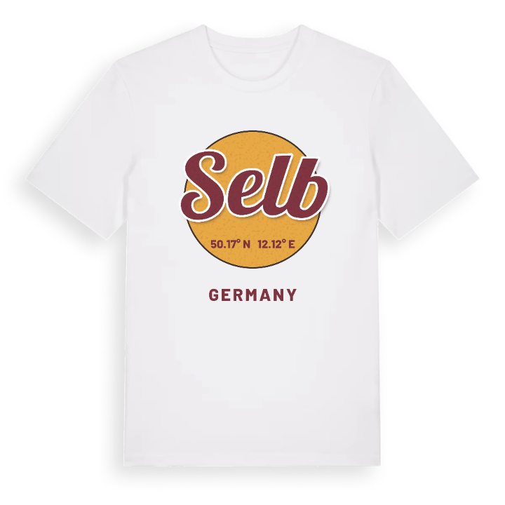 Selb cirkel t-shirt – t-shirt från PinShirt